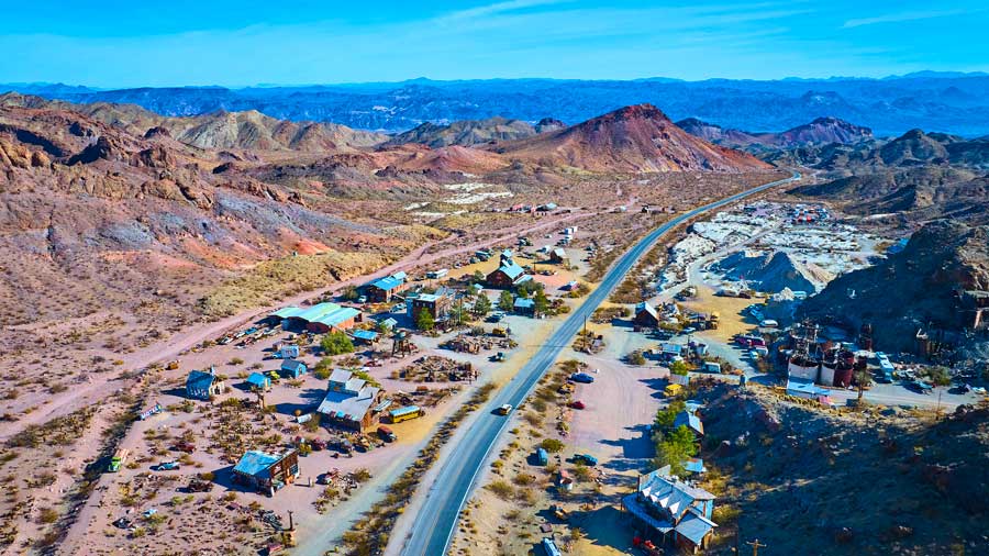 Nelson Nevada Desert Town