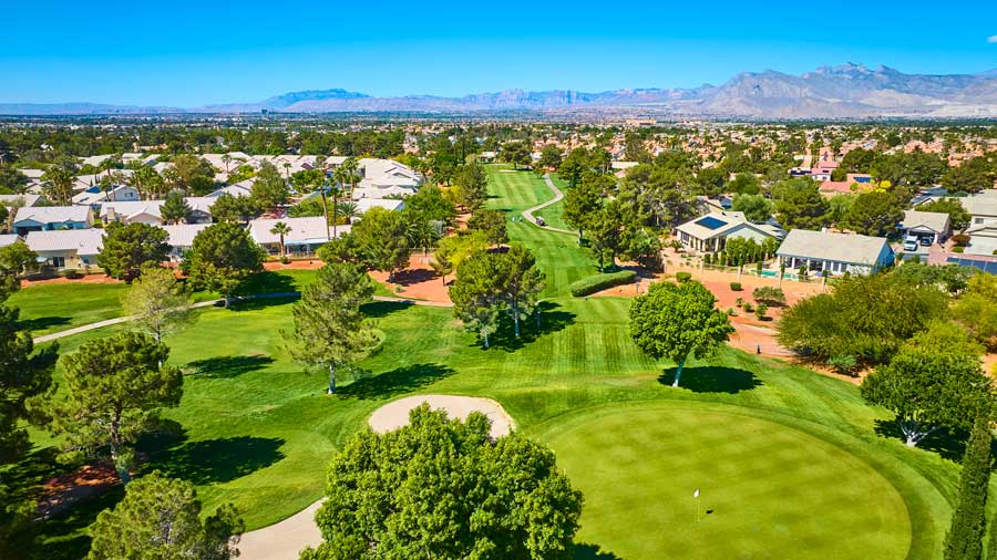 golf course and residential community Las Vegas Nevada