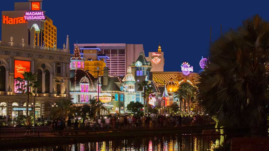 Las Vegas night view